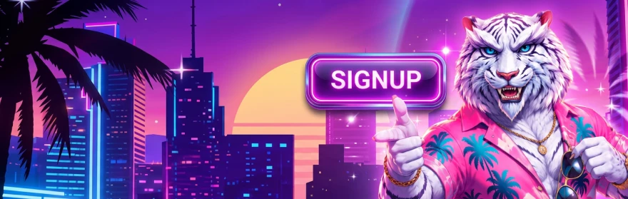 LuckyHills Casino sign in banner
